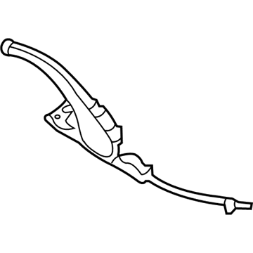 Jeep 1EM311D1AB LEVER ASSEMBLY Parking Brake