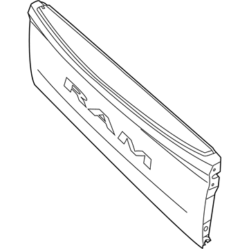 Ram 68245874AE TAILGATE