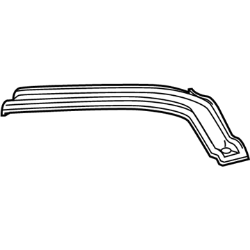 Jeep 68368922AA SEAL Hard Top Front