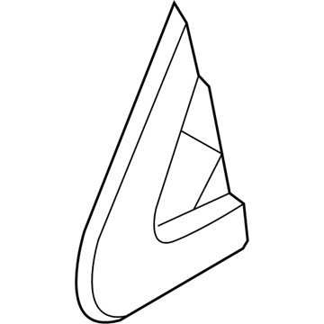 Chrysler 5NJ511XFAB Corner Molding