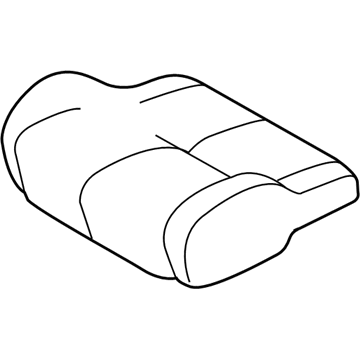 Chrysler MN121341YA COVER Front Seat Cushion