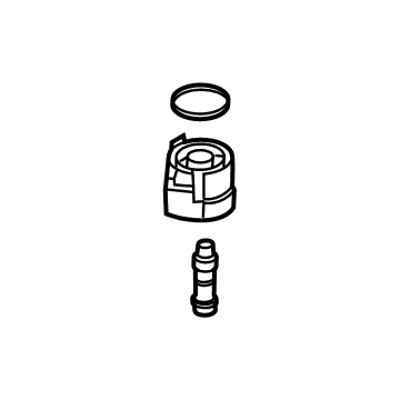 Dodge 68166516AF ADAPTER ENGINE OIL FILTER