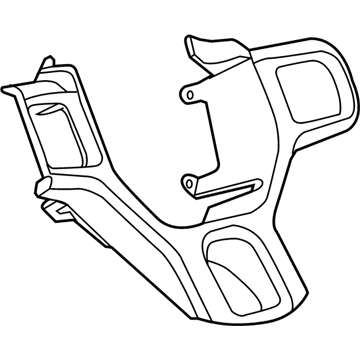 Ram 1YH76DX9AA BEZEL Steering Wheel Switch