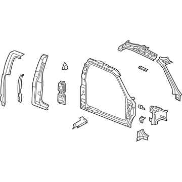 Ram 5142312AB PANEL Body Side Aperture