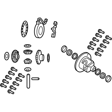 Jeep 68400407AA CASE ASSEMBLY Differential
