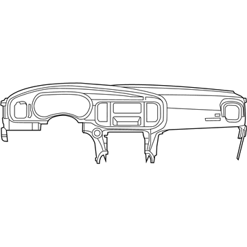 Mopar 1VM58DX9AC Panel Instrument Panel