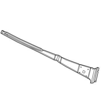 Ram 68134415AA PANEL B Pillar Outer Right