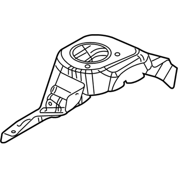 Mopar 68214844AC Panel Front Wheelhouse, Passenger Side