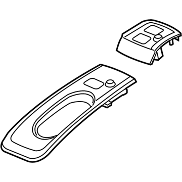 Jeep 5KC59XZAAA BEZEL Gear Selector