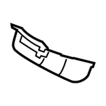 Dodge 68299198AC SPAT Front Fascia