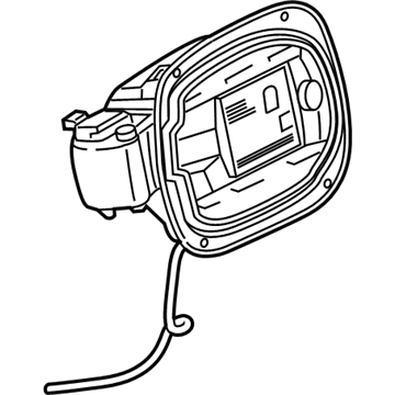 Ram 52029861AC HOUSING Fuel Filler
