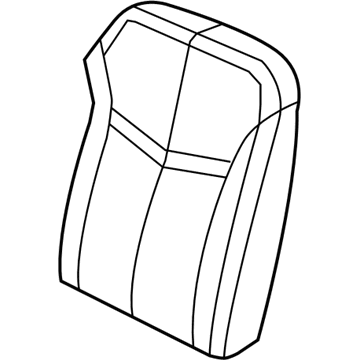 Chrysler 1FK381D5AA COVER Front Seat Back