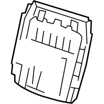 Chrysler 1FK741D5AA PANEL Front Seat Back