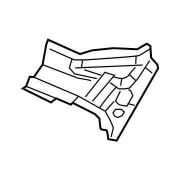 Jeep 68455074AA EXTENSION Rear Floor Pan