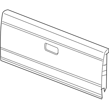 Ram 55112507AA TAILGATE
