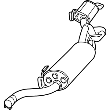 Ram C/V Muffler - 68040540AF