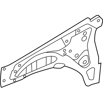 Dodge 68020982AF PANEL Cowl Side
