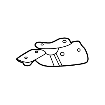 Ram 68338208AB BRACKET Coolant Bottle