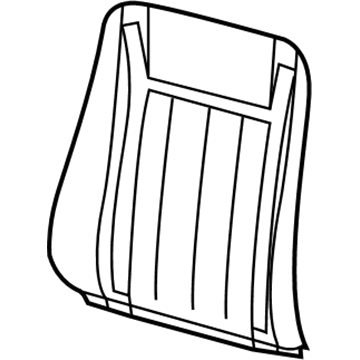 Chrysler 1FN561D5AA COVER Front Seat Back