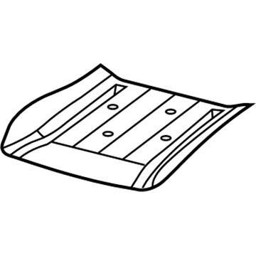 Chrysler 1FN551D5AA COVER Front Seat Cushion