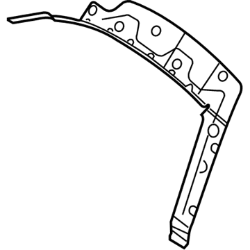 Dodge 68253420AC REINFORCEMENT Roof Panel