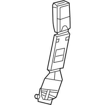 Dodge 6JW95DX9AA BUCKLE ASSY BUCKLE ASSY-S/BELT