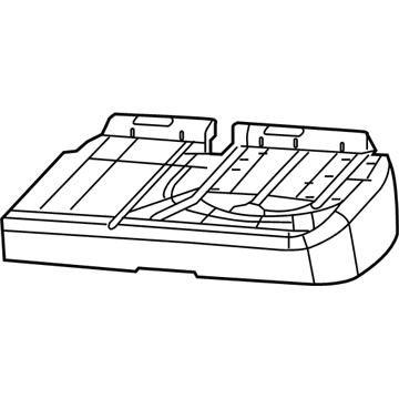 Chrysler Seat Cushion - 68224702AB