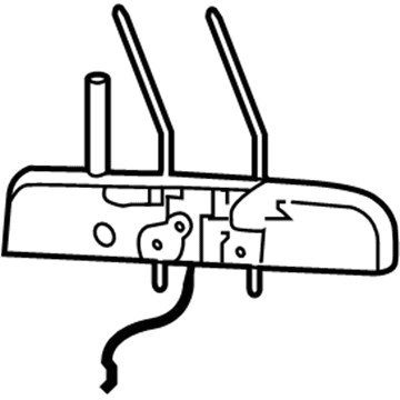 Mopar 68292413AE Mechanism Headrest Folding