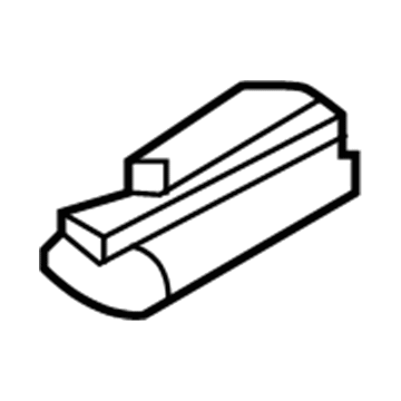 Jeep 68242118AA PAD Foam Blocker