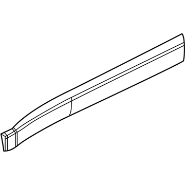 2018 Jeep Compass Door Moldings - 5UP25RXFAA