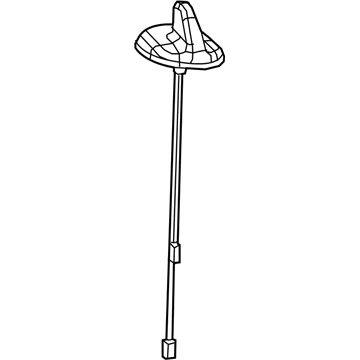 Ram 68324469AA ANTENNA Cable & Base Assy