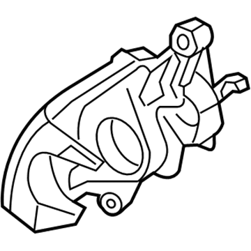 Mopar 68203486AA Caliper Assembly Disc Brake Rear