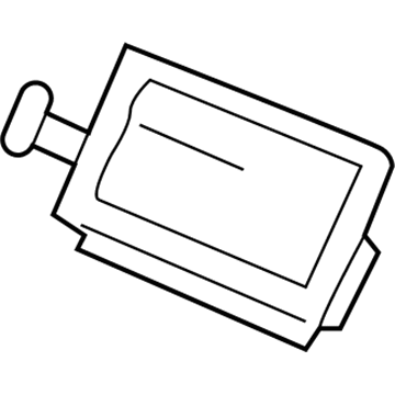 Dodge 68188219AA LENS License Lamp
