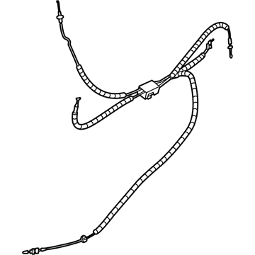 Ram Door Latch Cable - 68266421AA
