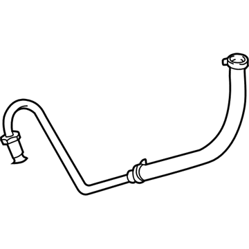 Jeep 52089014AC HOSE Power Steering Return