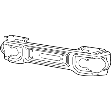 Jeep Wrangler Bumper - 68195896AB