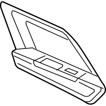 Dodge 1AB581DAAA BOLSTER Rear Door