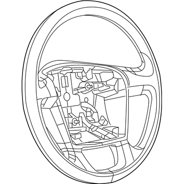 Ram ProMaster 3500 Steering Wheel - 1ZT71JXWAB