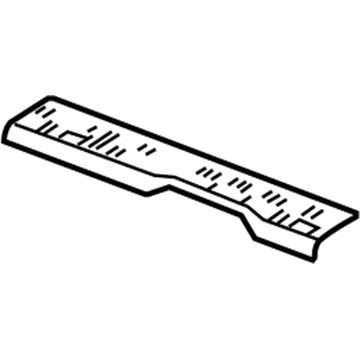 Dodge 1GG71DX9AB PLATE Scuff