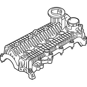 Jeep 68439134AA Cover - Cylinder Head
