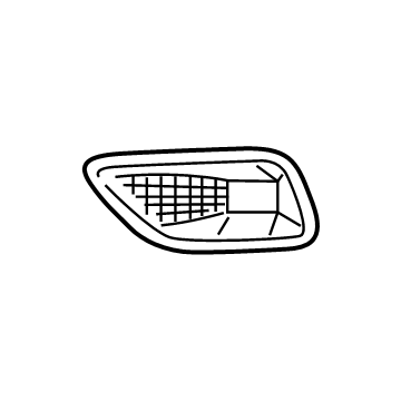 Jeep 68287998AA BEZEL Fog Lamp