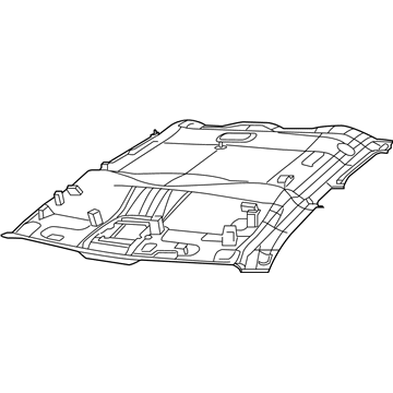 Ram 6RY96TX7AE HEADLINER For Any Inquiries On Headliners Please Provide Tag Numbers Off Old Headliner And Wiring