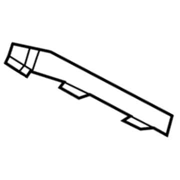 Chrysler 1XW60DX9AD Trim Molding