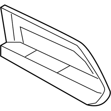 Jeep 1AA22DKAAA BOLSTER Front Door