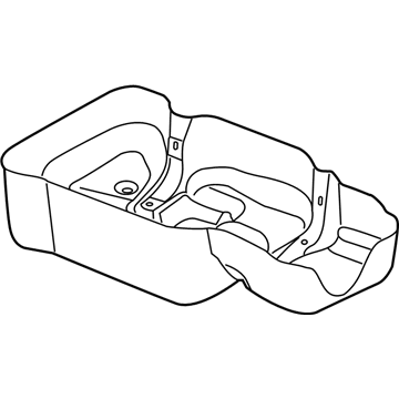 Ram 68202463AA SHIELD Diesel Exhaust Fluid Tank