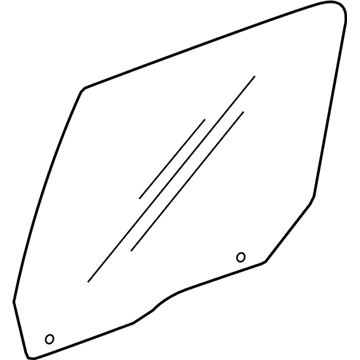 Ram 68088705AB GLASS Rear Door