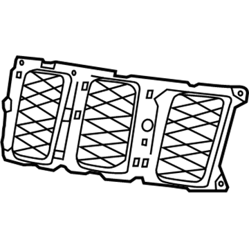 Jeep 68264287AA GRILLE Texture Honeycomb