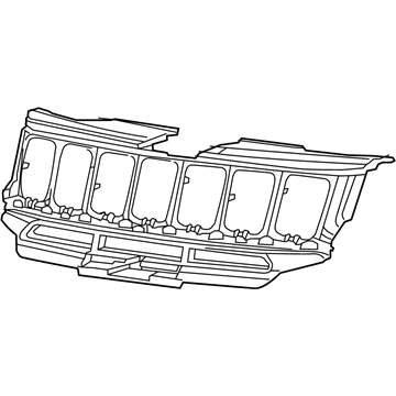 Mopar 68264296AA Grille Radiator