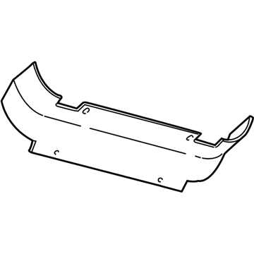 Dodge 55056075AA DEFLECTOR Radiator