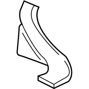 2012 Dodge Challenger Air Duct - 55038113AC